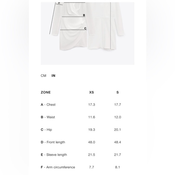 Zara midi dress with belt ZW collection - Picture 4 of 4